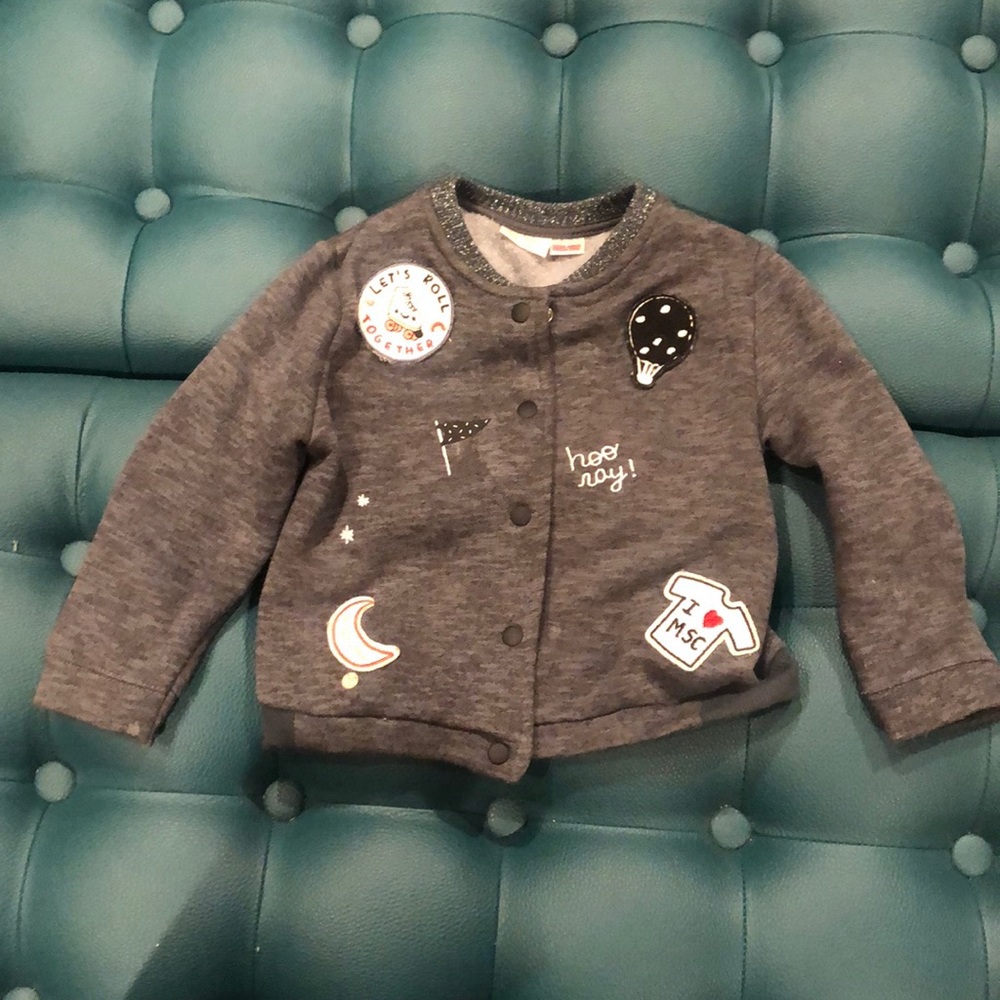 Toddler girl Baseball jacket